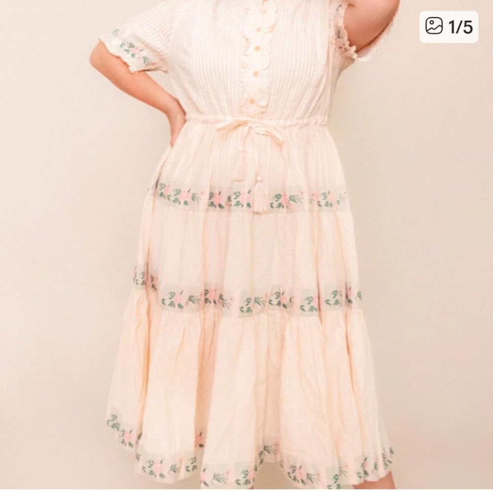 Ivy City Co Holland Midi Dress Sixe 2X